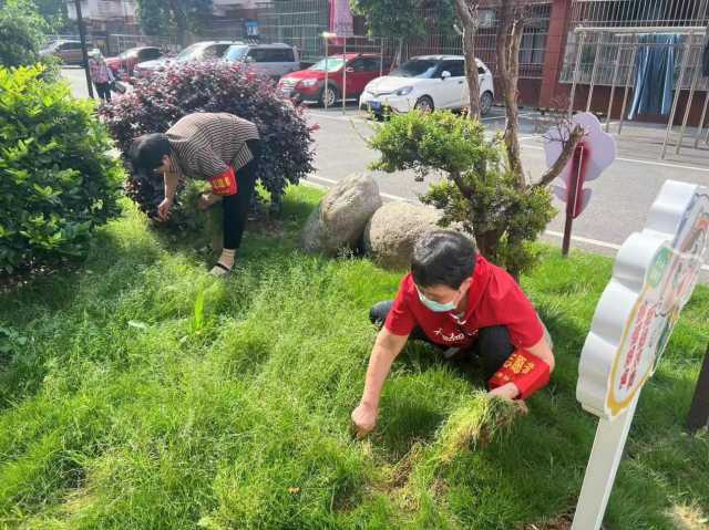 西塞山区牧羊湖小区：党群携手力量大 扮靓诗意牧羊湖